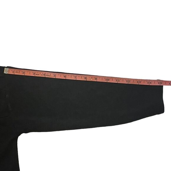 Calvin Klein Jeans black pullover top size M with split hem longer in the back - Picture 7 of 8